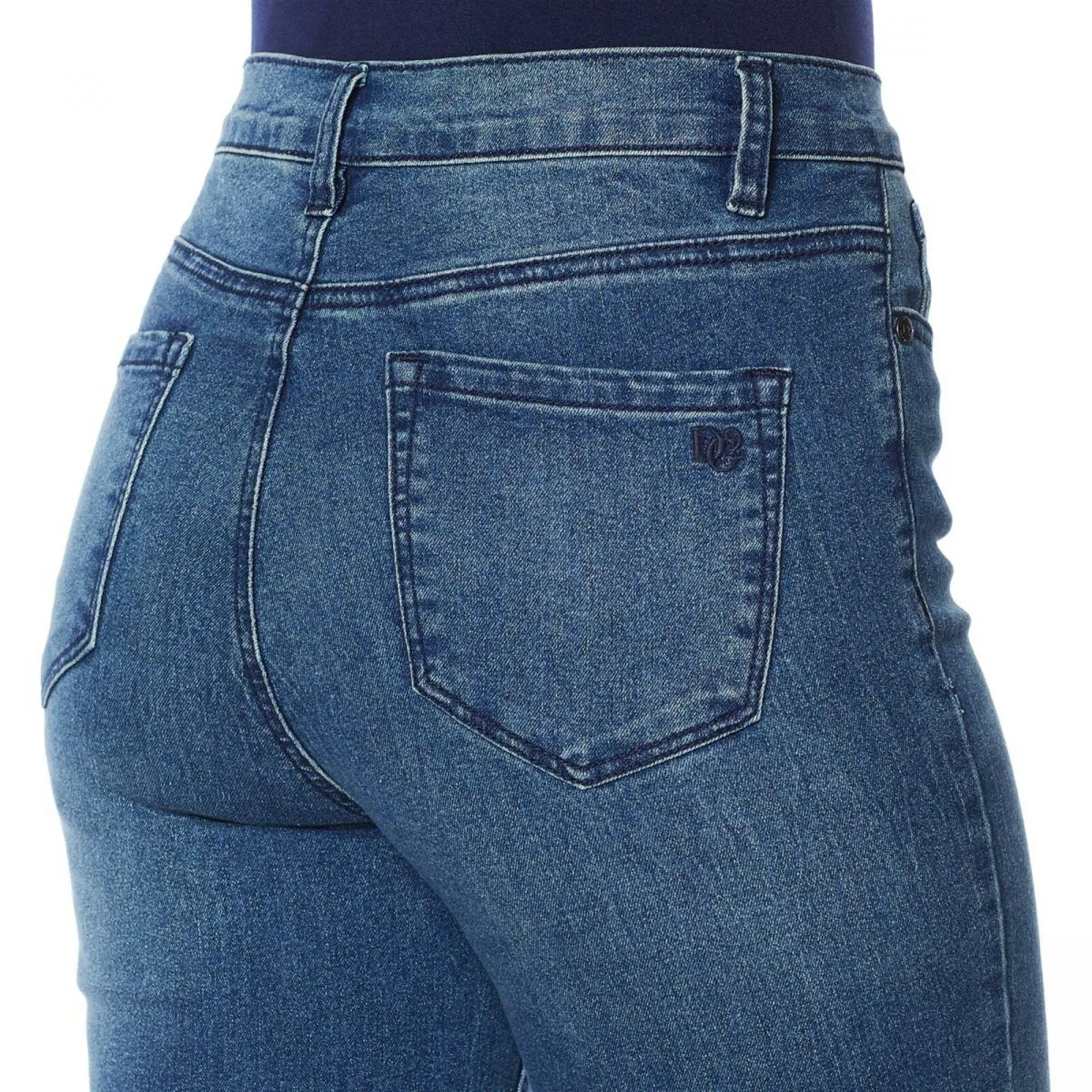 DG2 by Diane Gilman Women's Classic Stretch Boot Cut Jeans