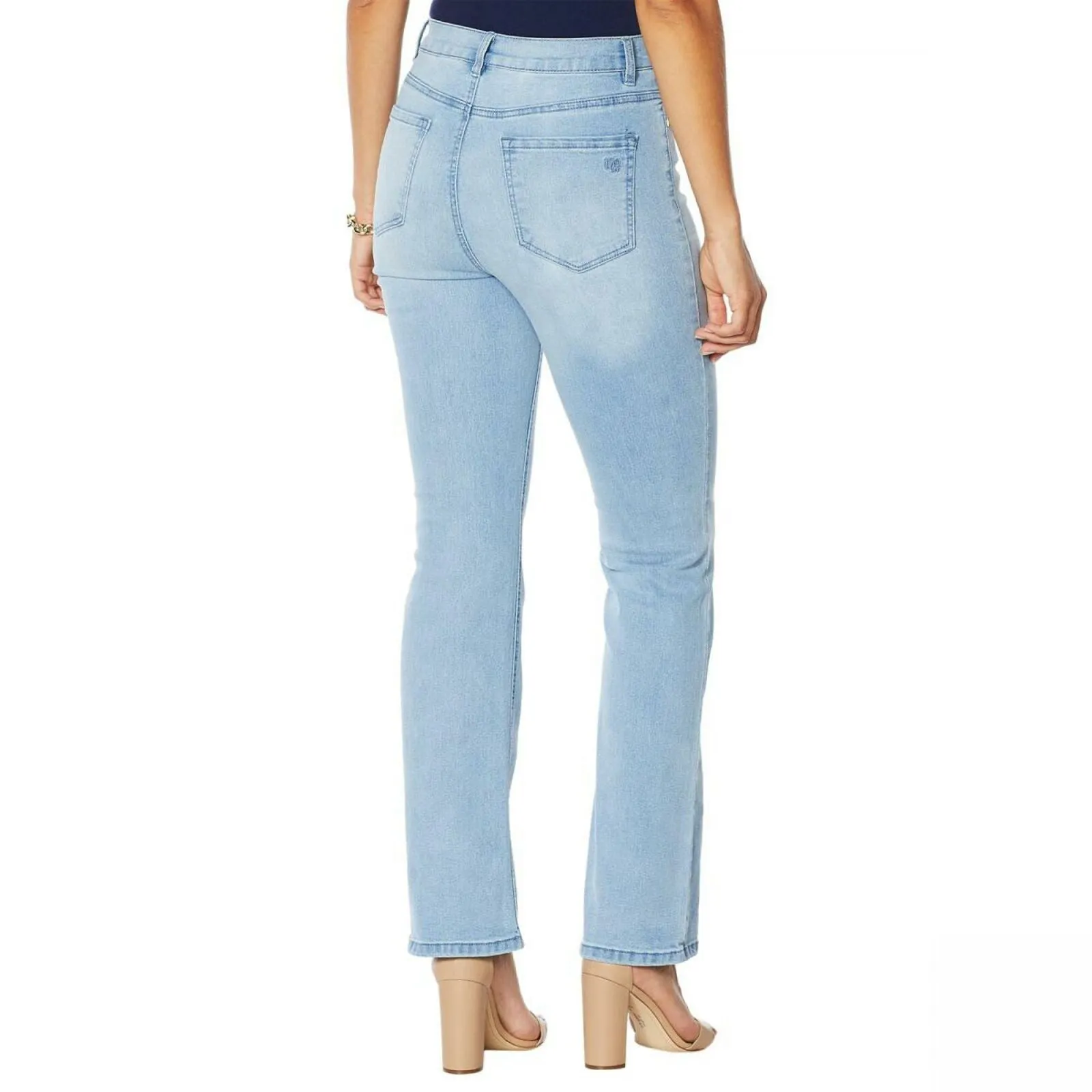 DG2 by Diane Gilman Women's Classic Stretch Boot Cut Jeans