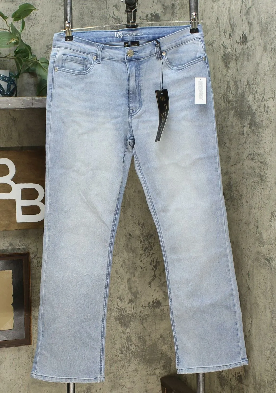 DG2 by Diane Gilman Women's Petite Classic Stretch Denim Boot Cut Jeans