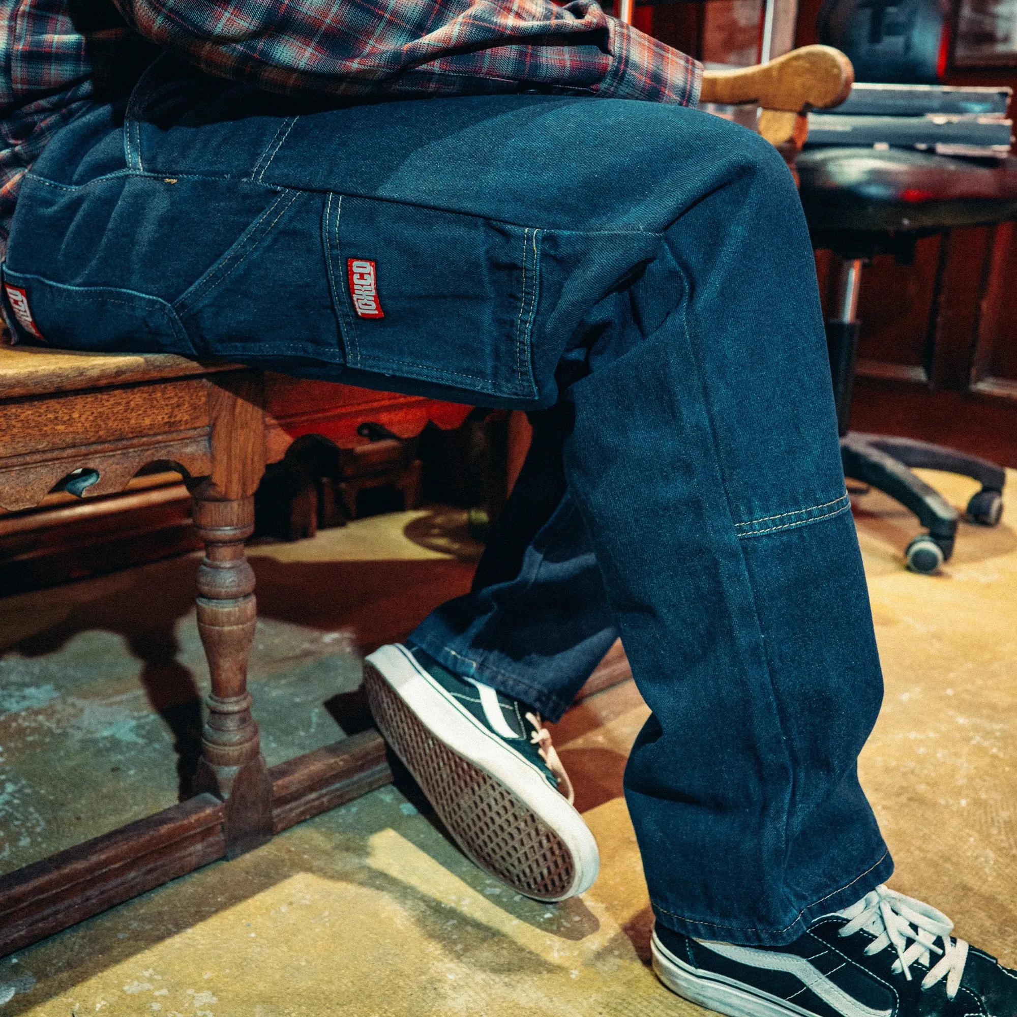 Double Front Carpenter Jeans