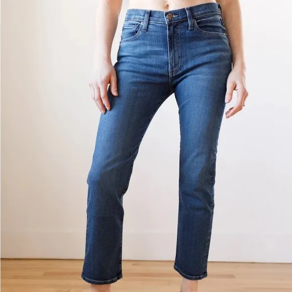 EDWIN ELIN CROP STRAIGHT JEANS
