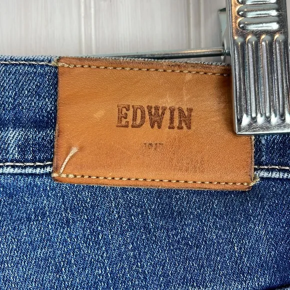 EDWIN ELIN CROP STRAIGHT JEANS