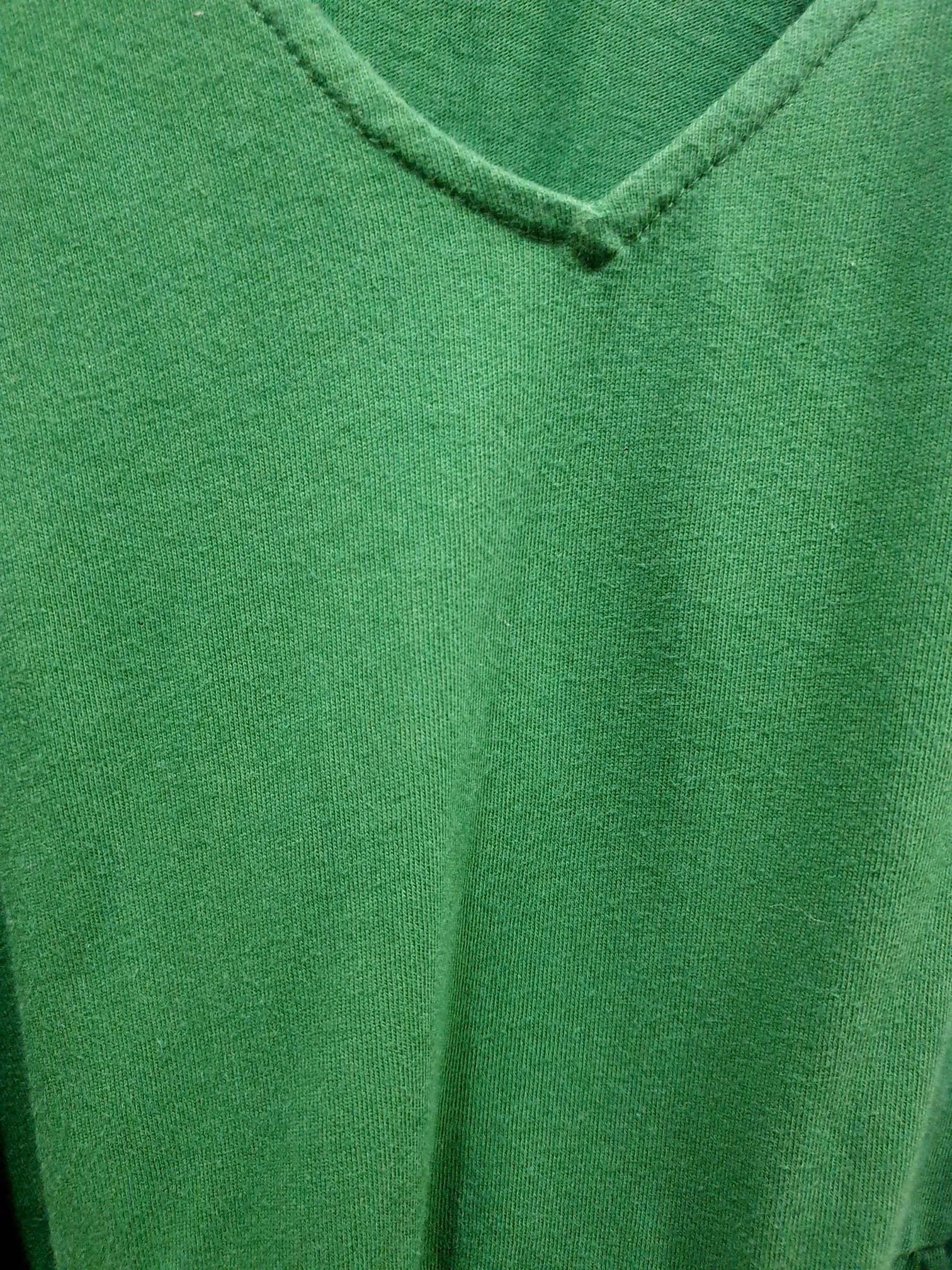 Elk green organic cotton top size 18