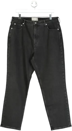 EVERLANE Black The Curvy Cheeky® Straight Jean W33