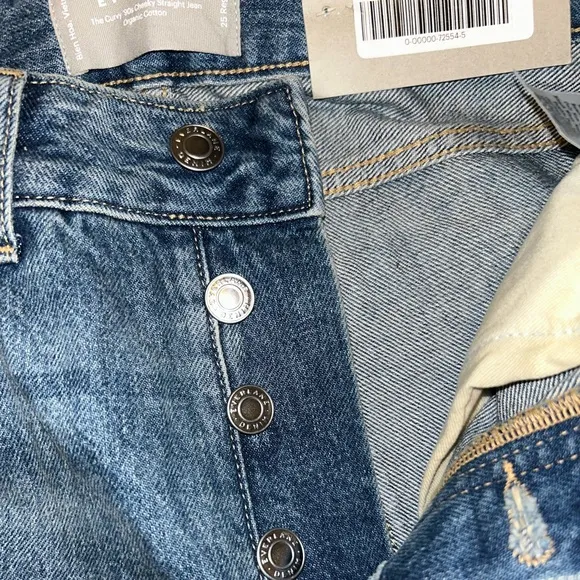 Everlane The Curvy 90s Cheeky Straight Jean Size 25