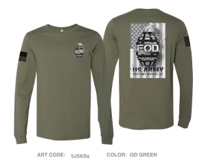 Explosive Ordnance Disposal Technology Division (EOD) Comfort Unisex Cotton LS Tee - 5J5KSs