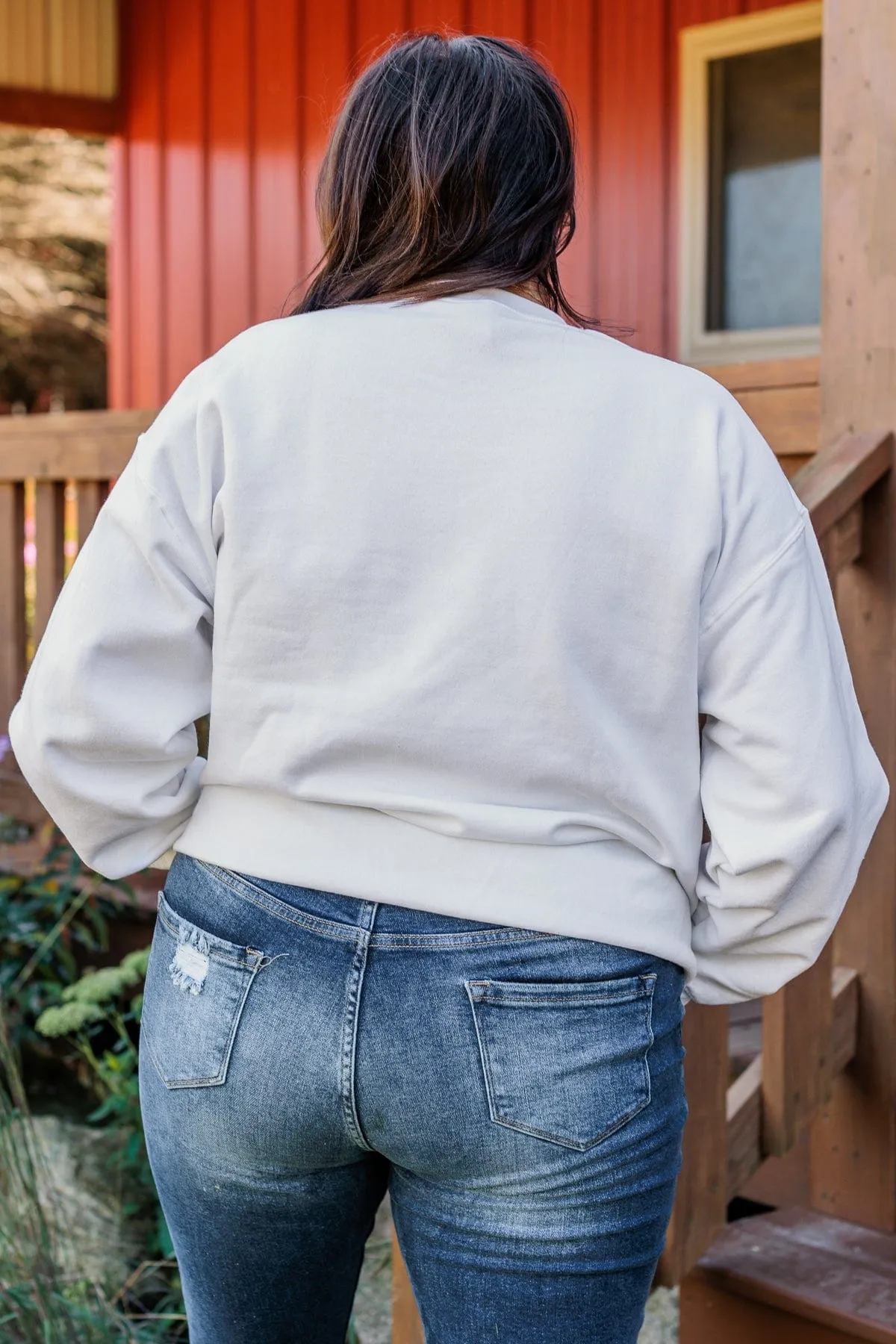Express Your Love "Mama" Crew Neck- White
