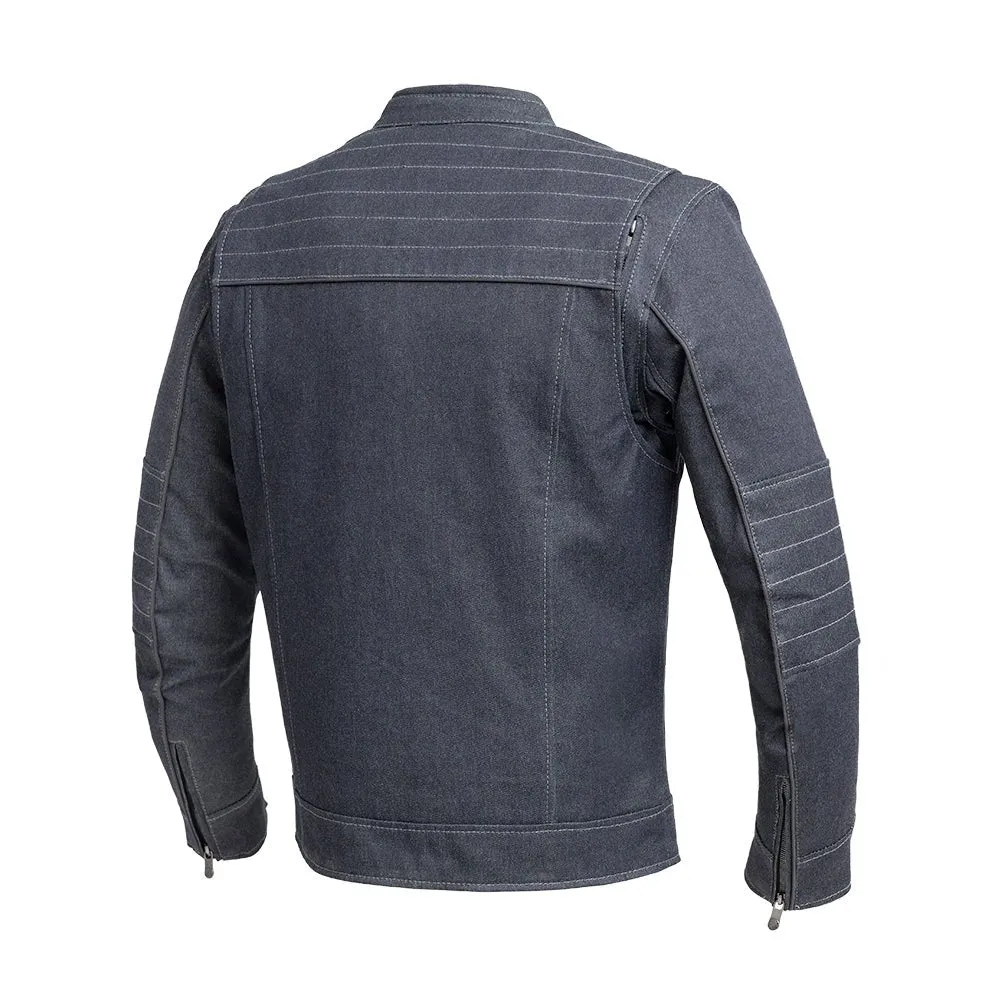 Falcon Men's Thunder Denim Motorcycle Jacket