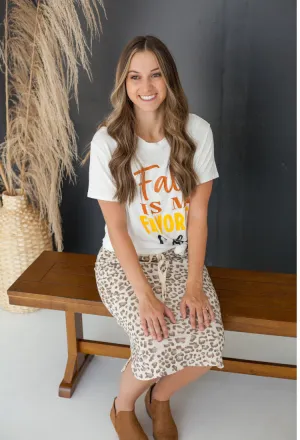 Fall is my Favorite Color Tee