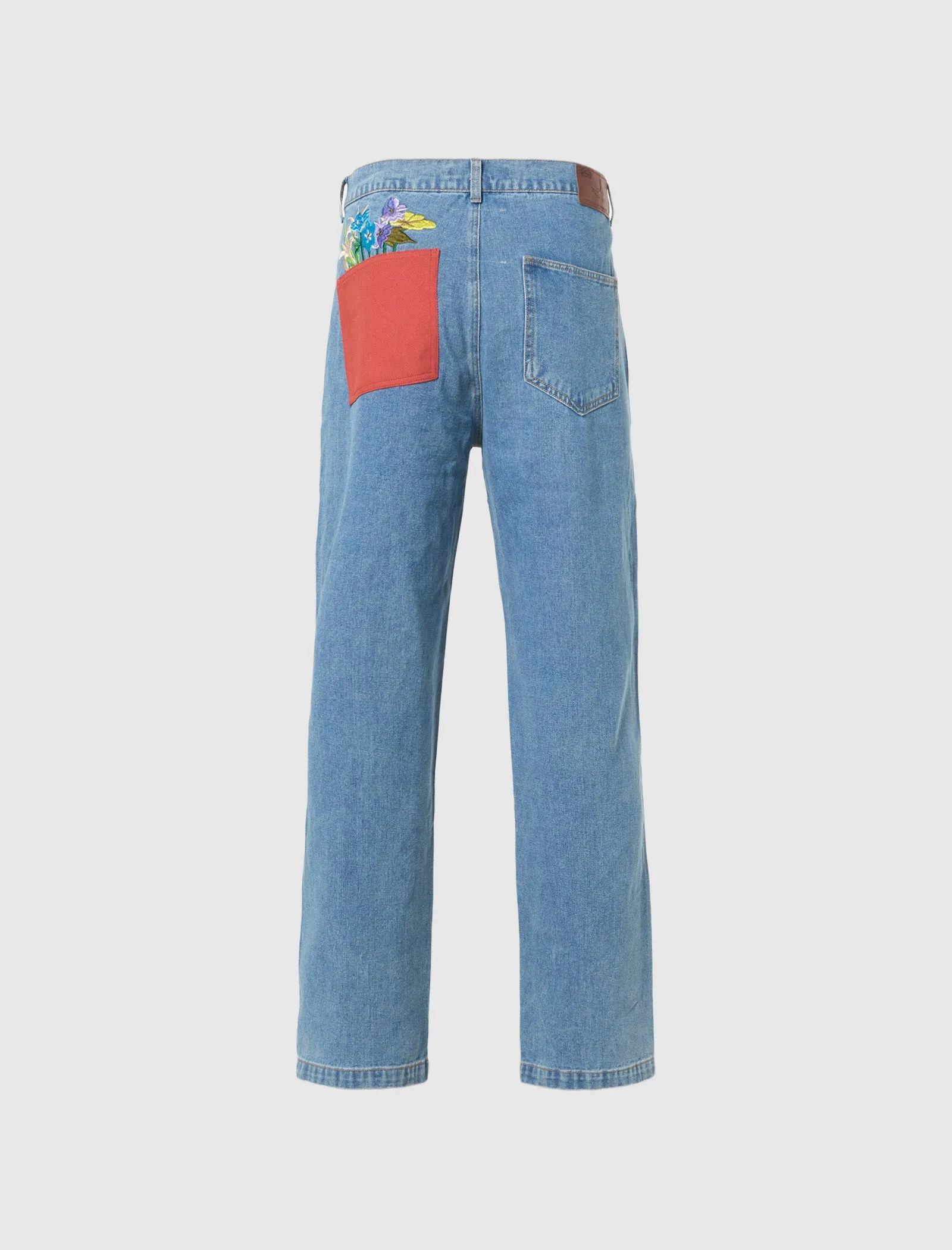 FLOWER POTS DENIM JEAN