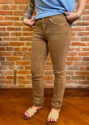 Flying Monkey Toffee Straight Leg Jeans
