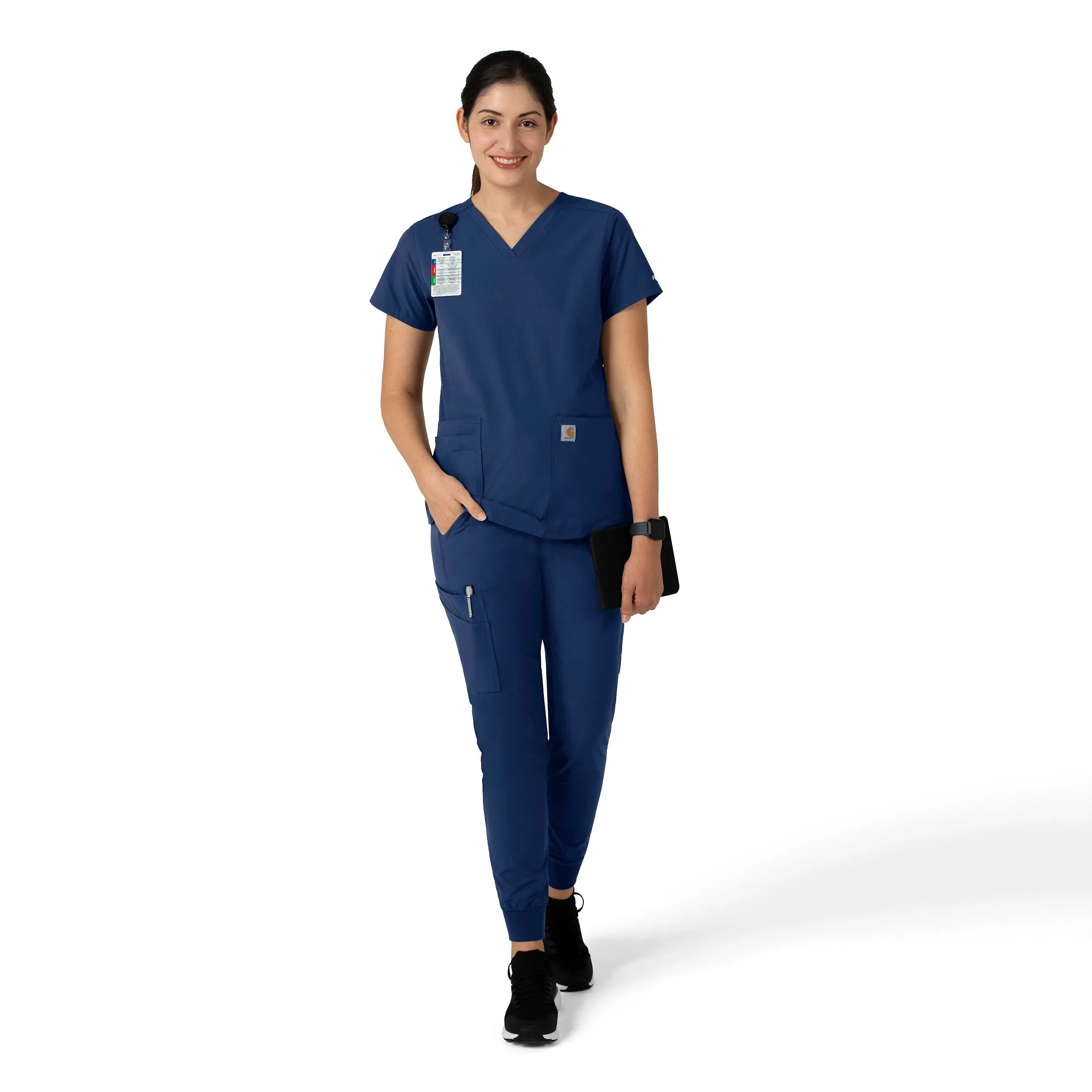 Force Essentials C51113 Jogger Scrub Pants Navy