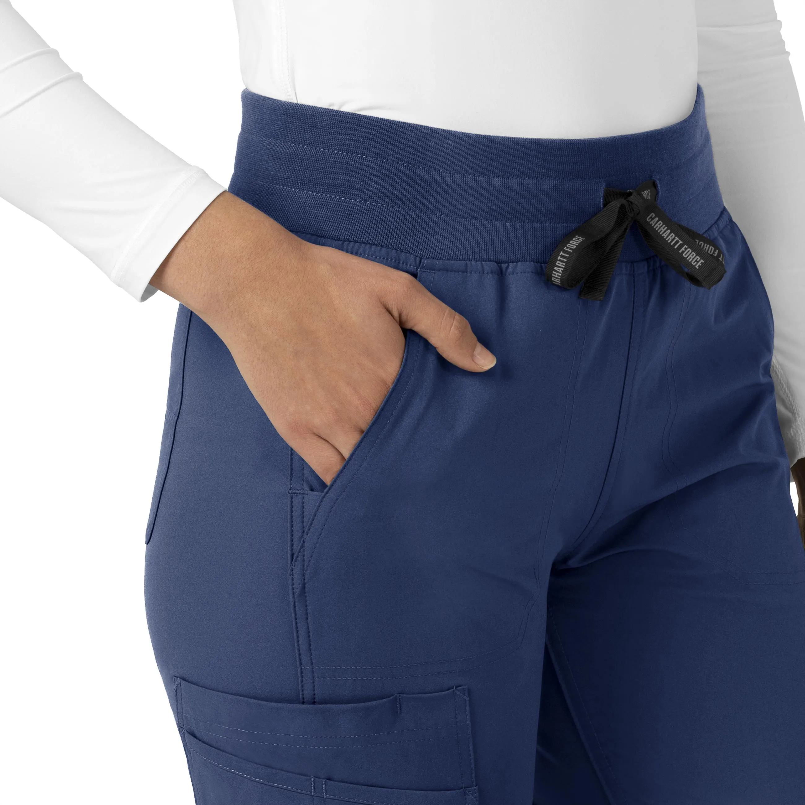 Force Essentials C51113 Jogger Scrub Pants Navy