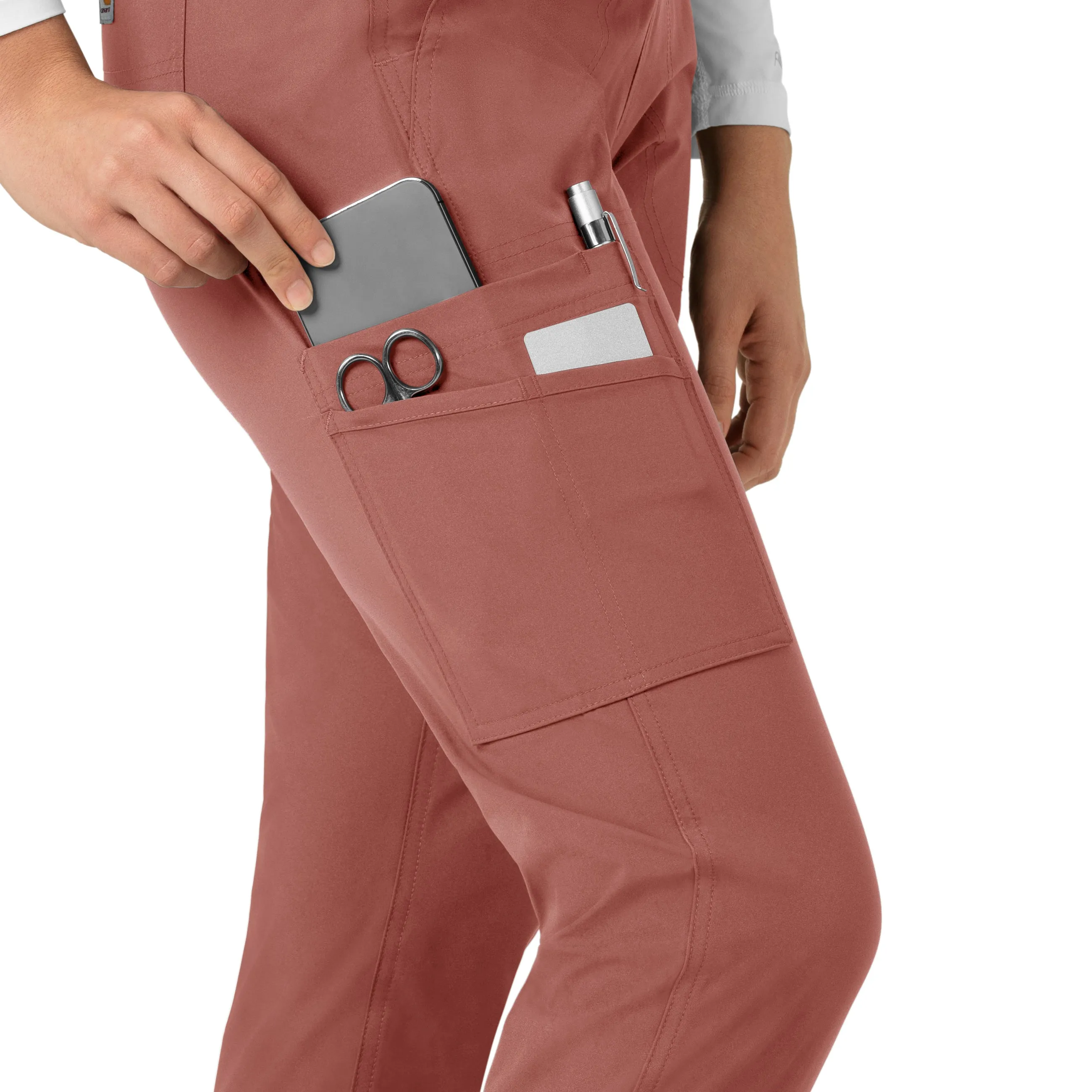 Force Essentials C51113 Jogger Scrub Pants Wildrose