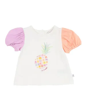 FOX & FINCH CANDY BLOSSOM PINEAPPLE TEE