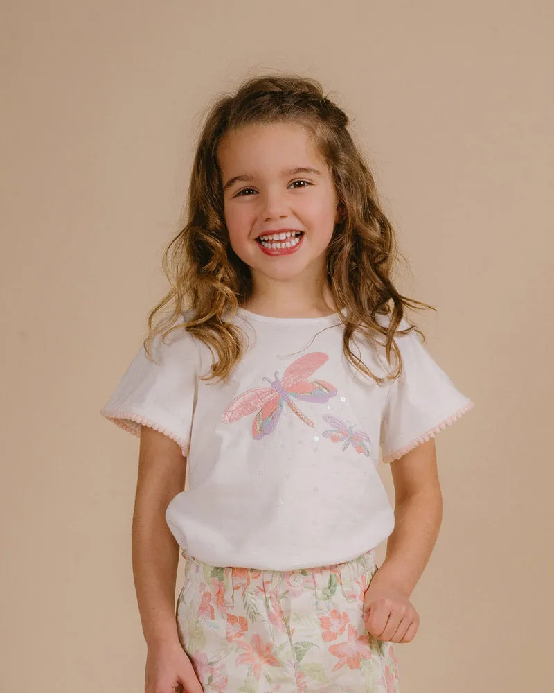 FOX & FINCH PALM COVE DRAGONFLY TEE