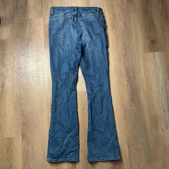 Frame Denim Le Mini Boot Jeans in Poe size 30 31 32 US 10 12 blue