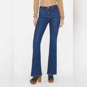 FRAME Le High Flare High Rise Super Stretch Size 31 Women Jeans