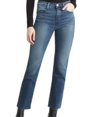 FRAME | Le High Skinny Raw After Jeans | Quincy Grind