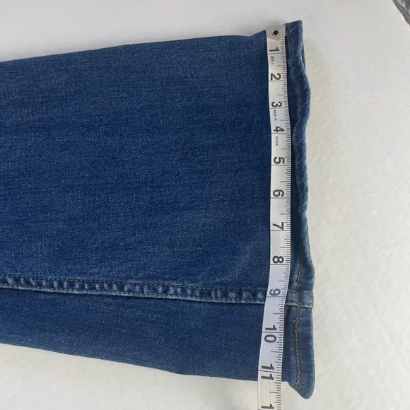 Free People High Rise Flare Jeans Medium Wash Size 31