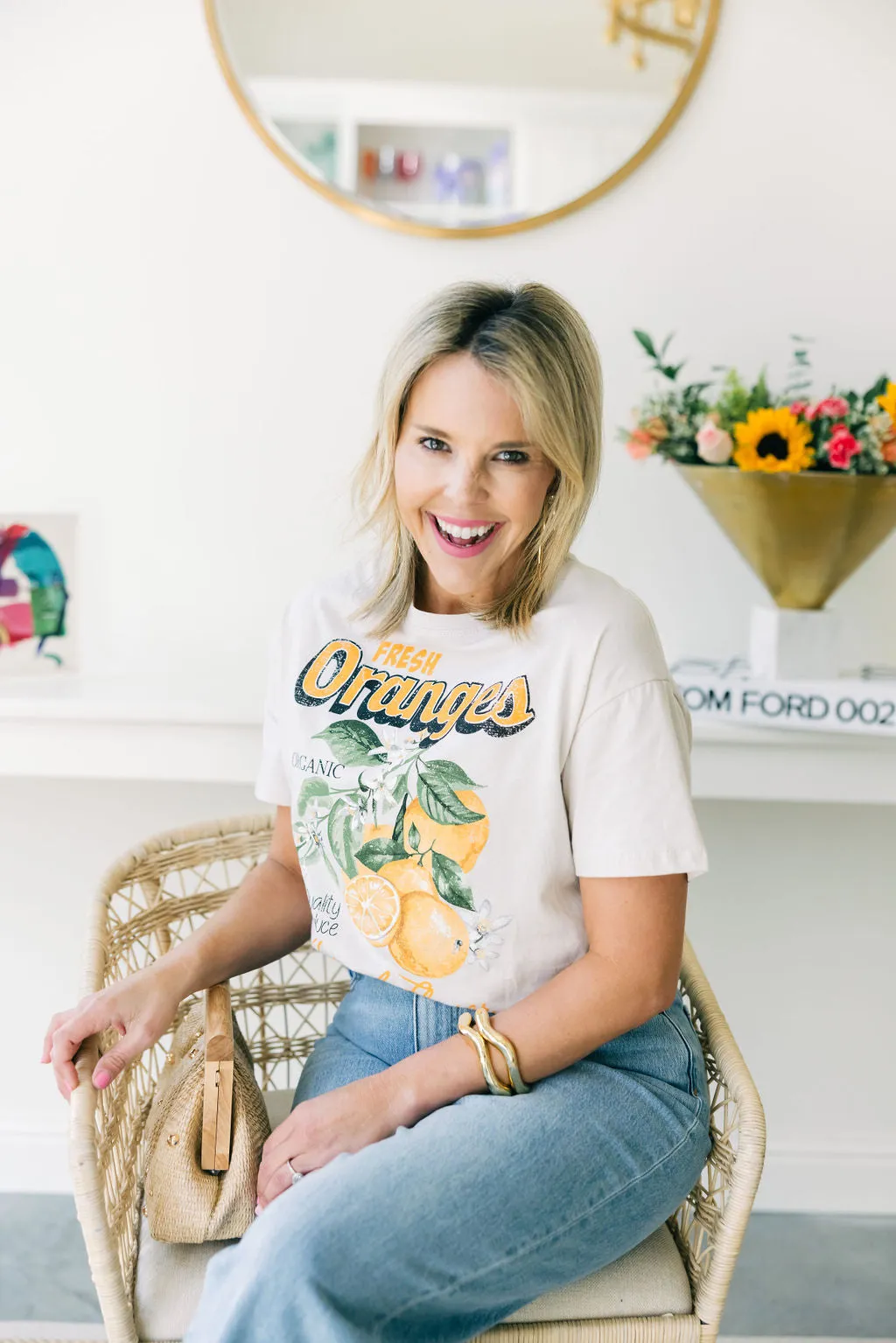Fresh Oranges Graphic Tee