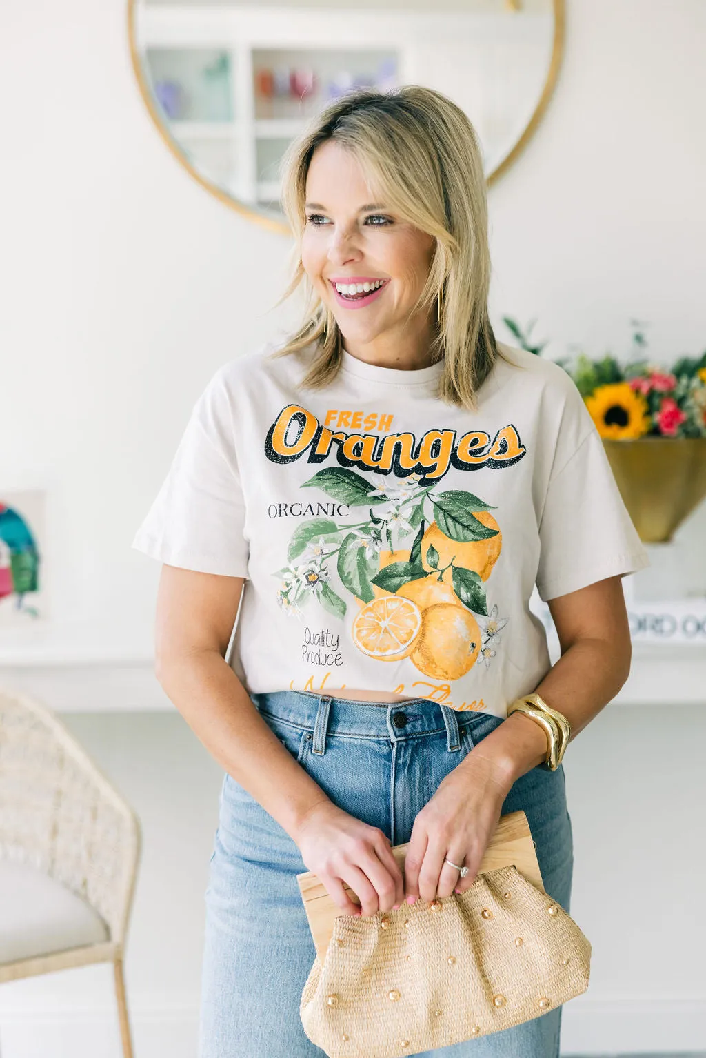 Fresh Oranges Graphic Tee
