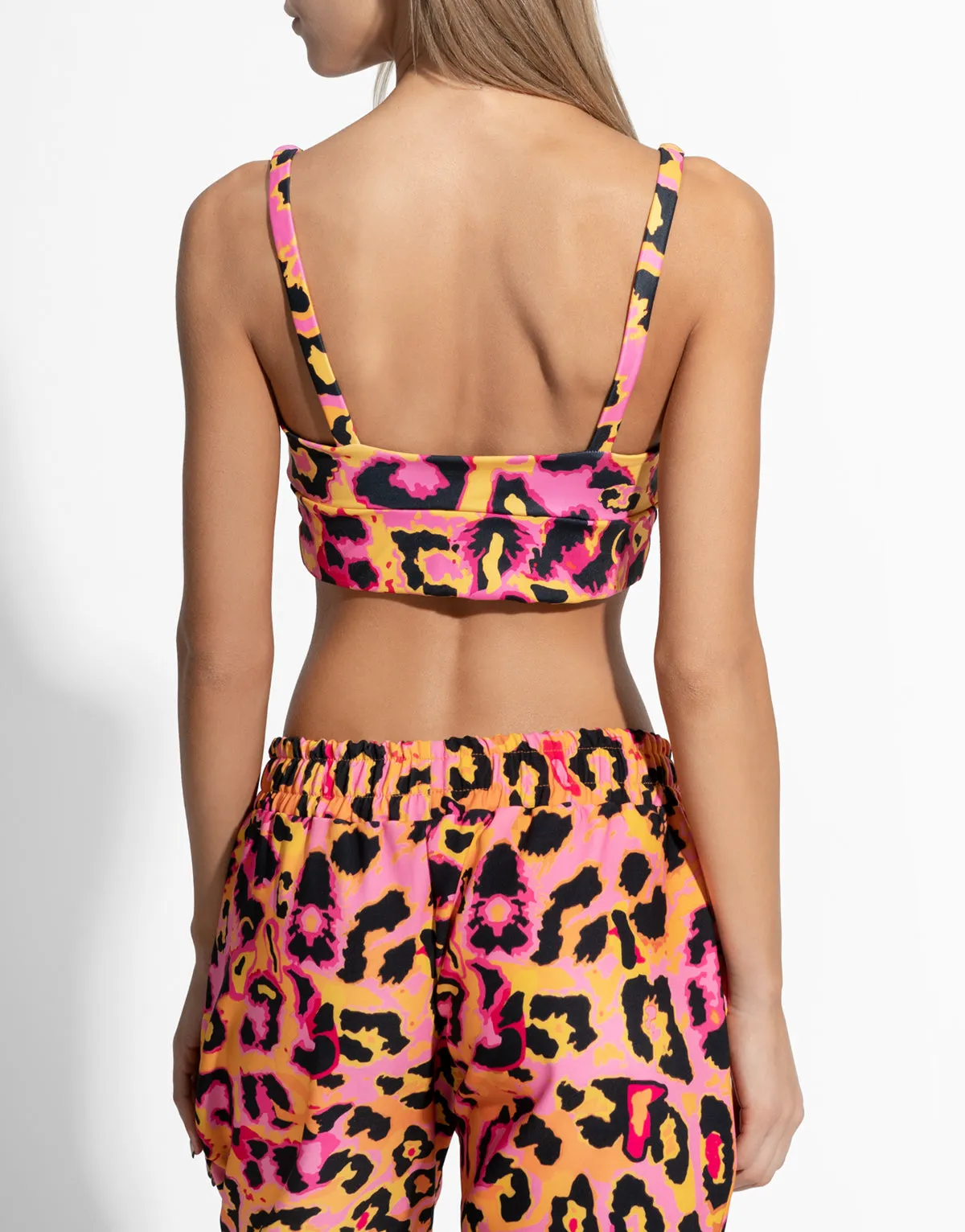 FUCSIA CHEETAH TOP