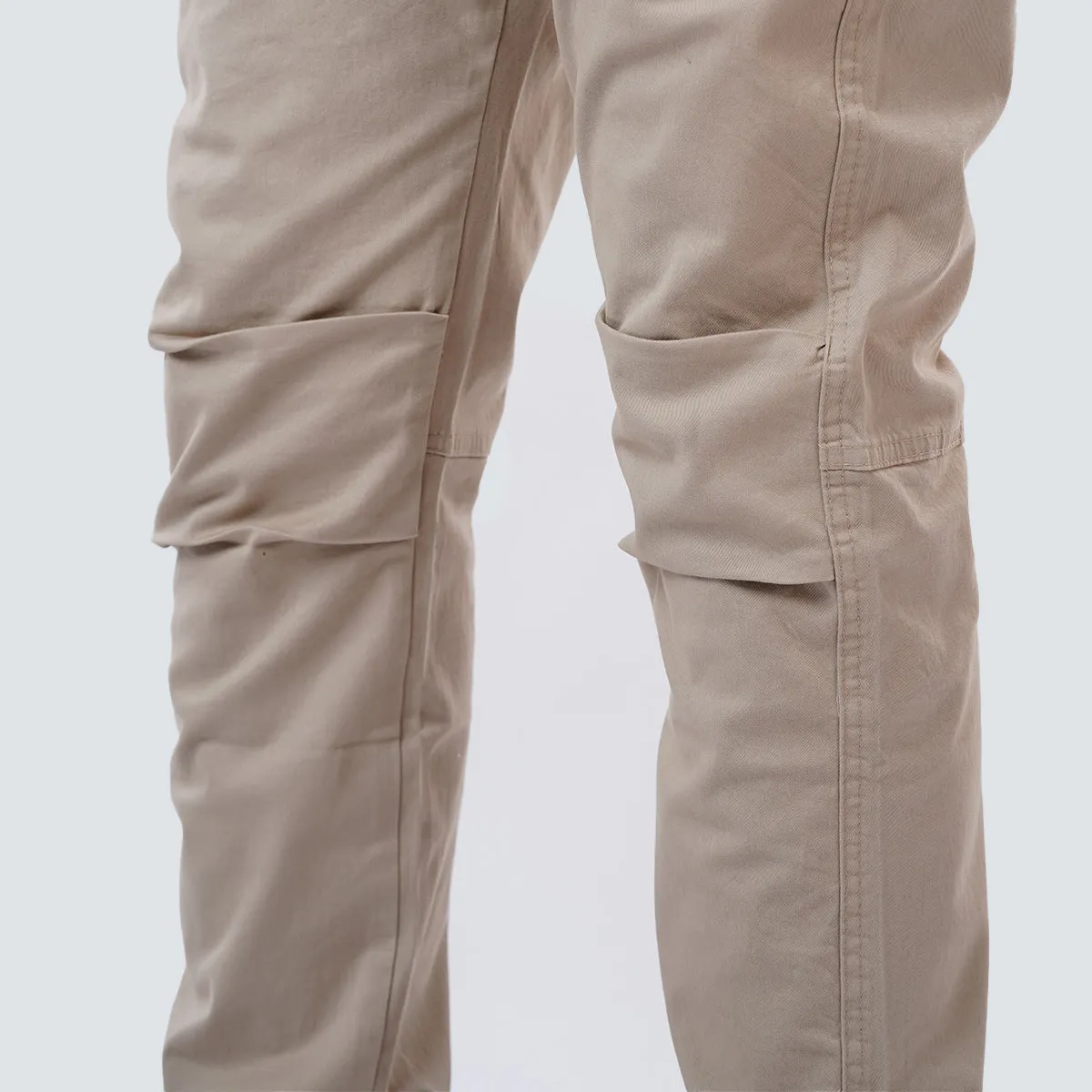 Gabardine Jogger . Beige