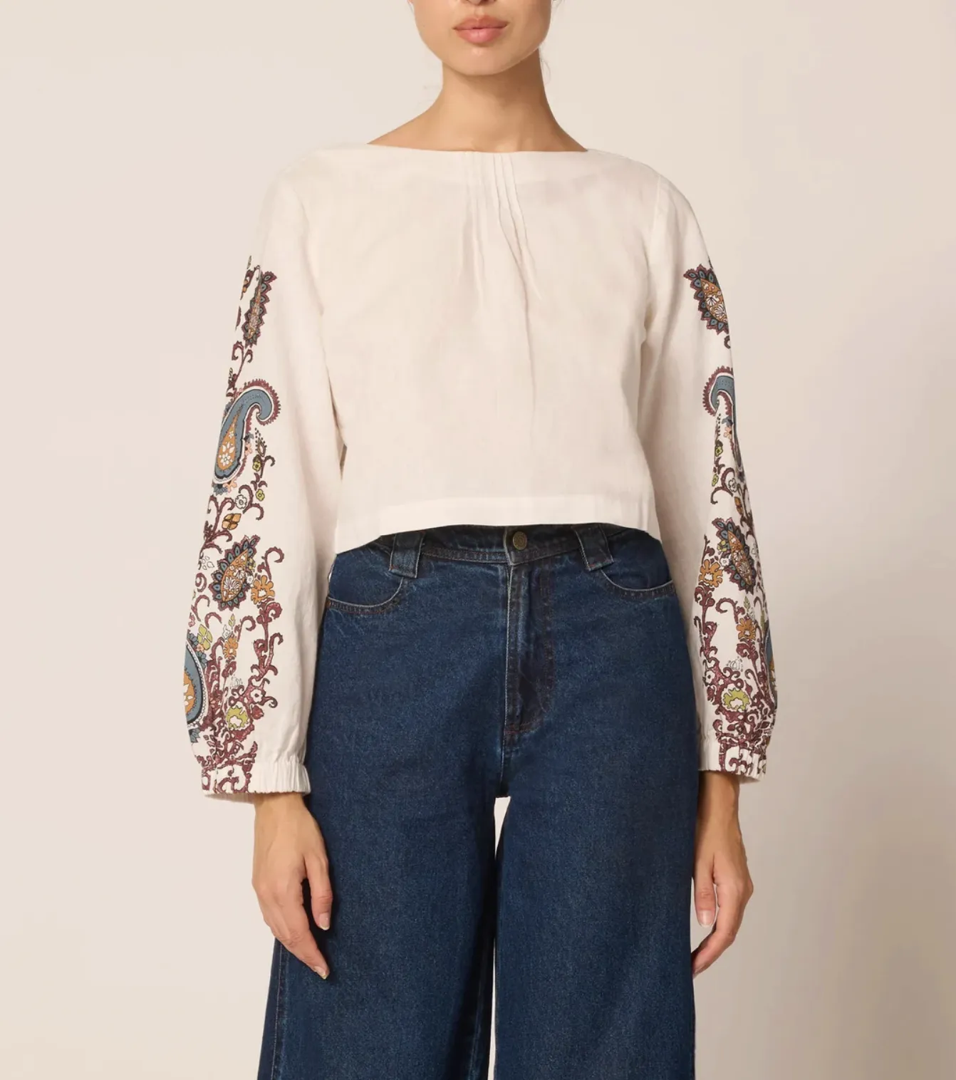 Georgia Blouse Veneto Paisley