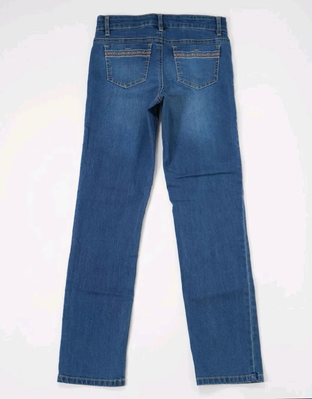 GIRL SIZE 12 YEARS - PARASUCO Girl, Straight Leg, Soft Stretch Jeans EUC B15