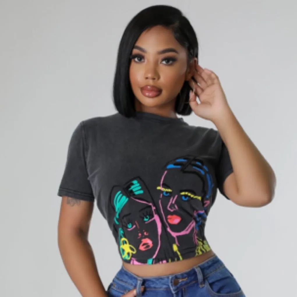 Girls graphic shirt