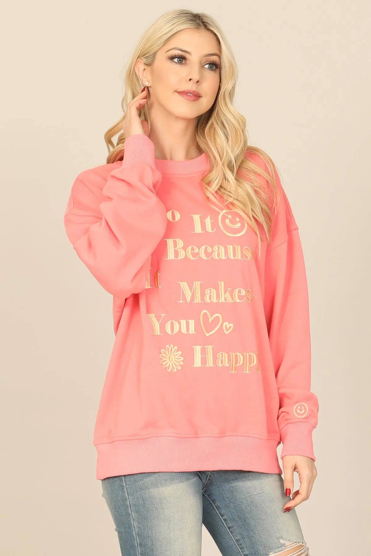 GRAPHIC PRINT SWEATSHIRT