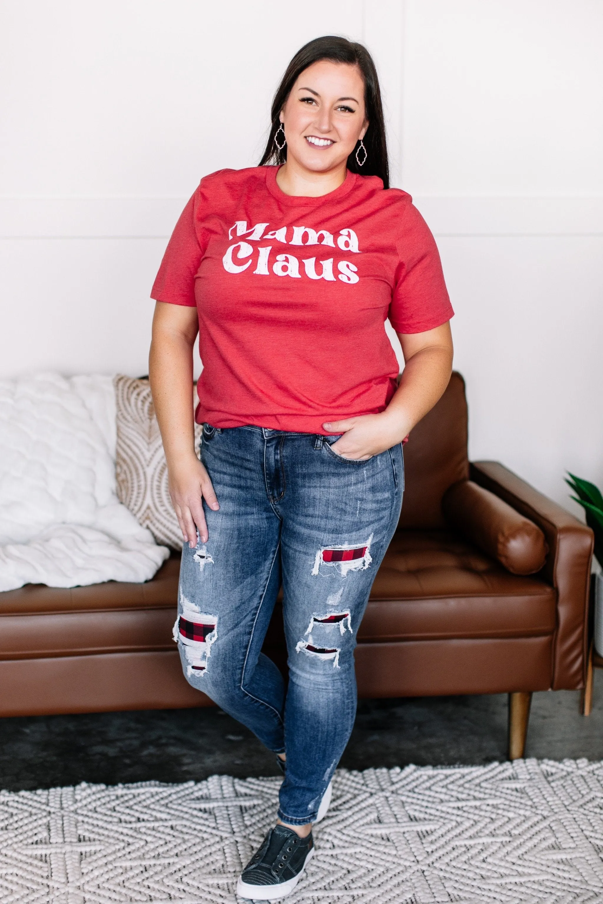 Graphic Tee- Mama Claus