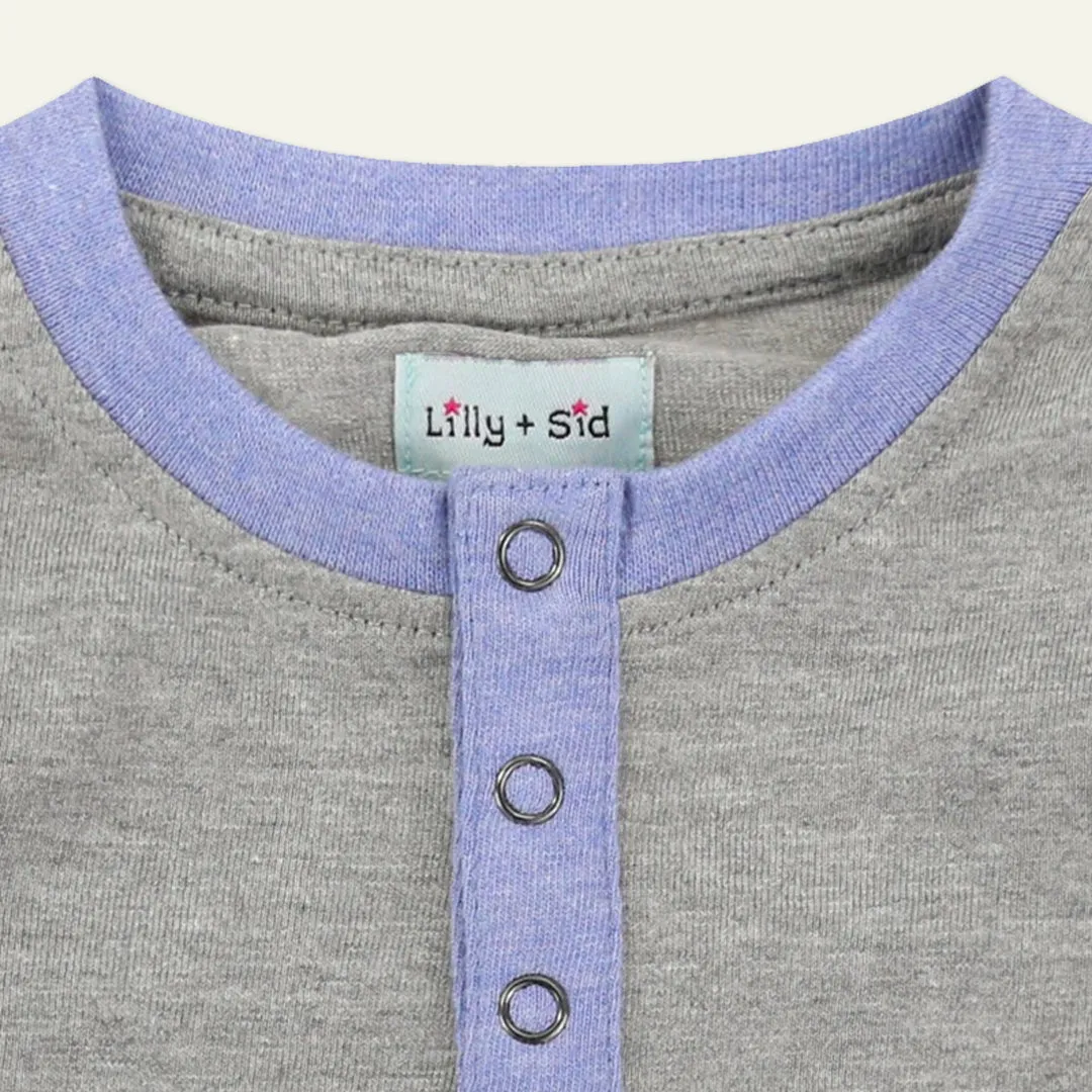 Grey Plain Top