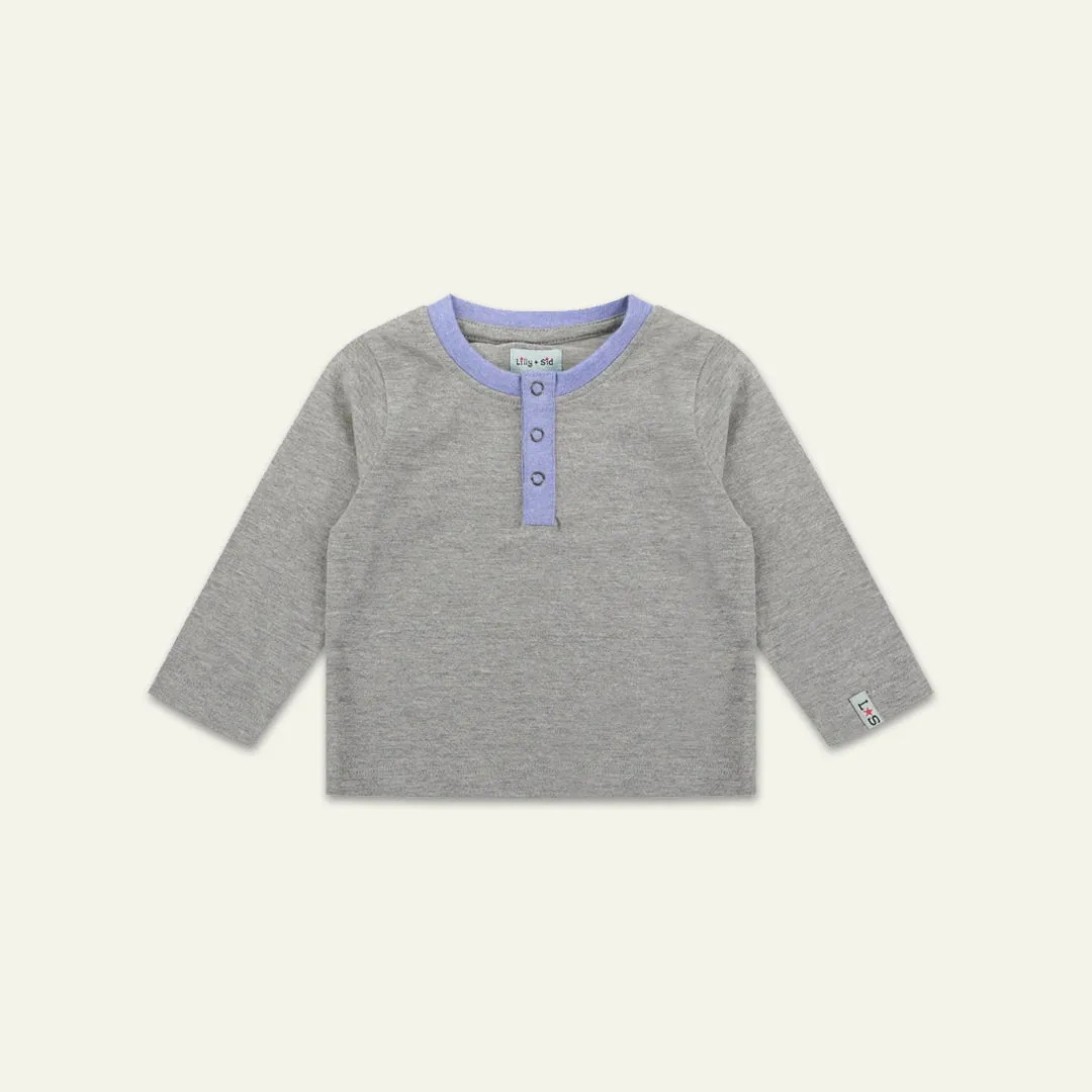 Grey Plain Top