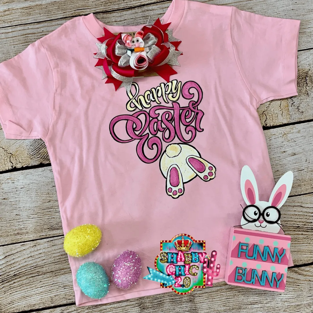 Happy Easter - Bunny Tail Tee - Youth