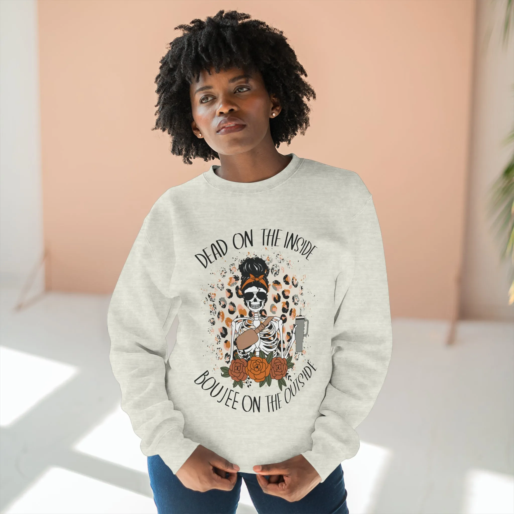 Hazel Blues® |  Dead on the Inside Graphic Sweatshirt