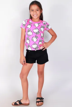 HK LEOPARD TOP | KIDS SIZE 4-6X