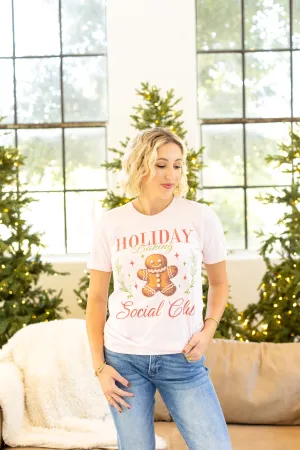 Holiday Baking Social Club Tee