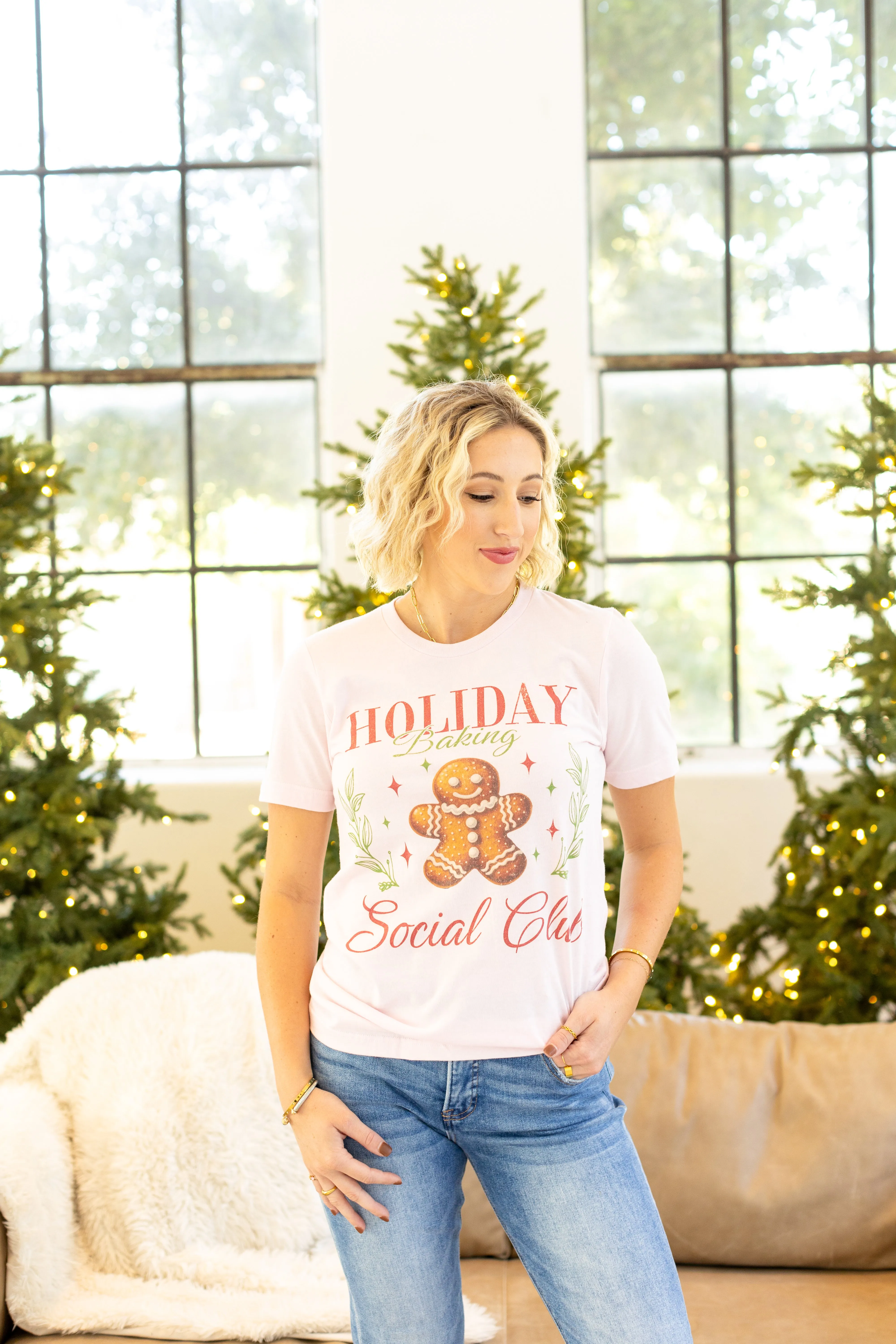 Holiday Baking Social Club Tee