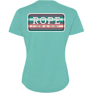 Hooey Women's Turquoise Bodega Tee