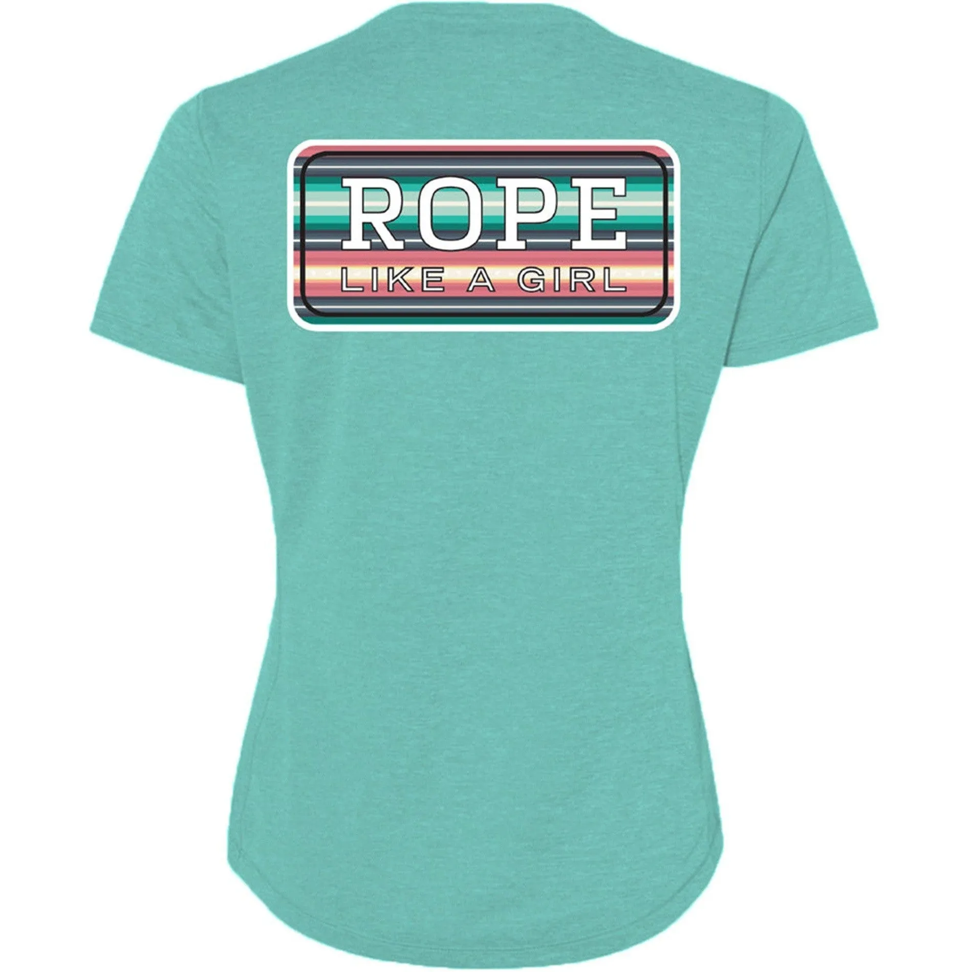 Hooey Women's Turquoise Bodega Tee
