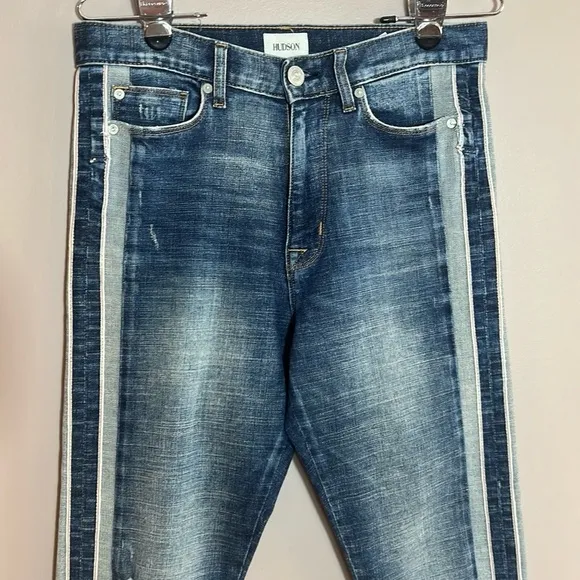 Hudson Selvage Zoeey Ankle Straight Jeans