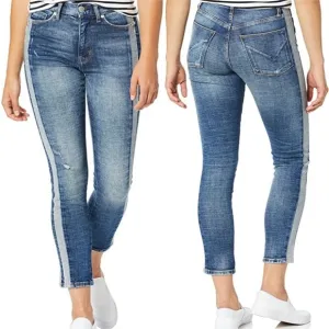 Hudson Selvage Zoeey Ankle Straight Jeans