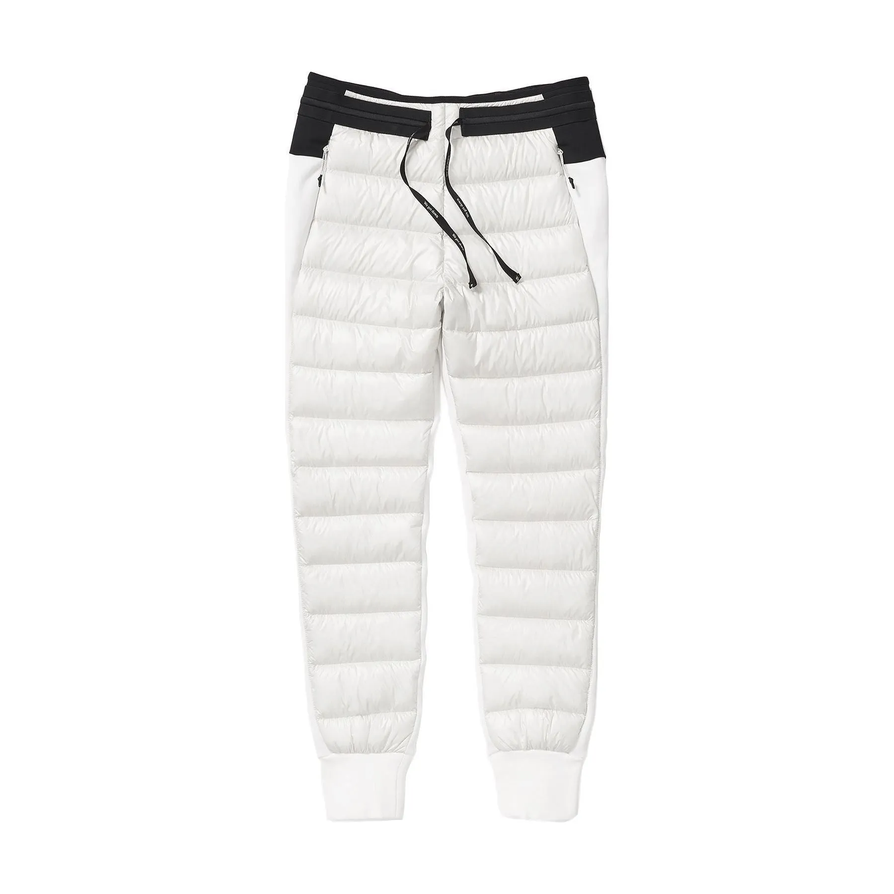 Hybrid Down Jogger, Pearl