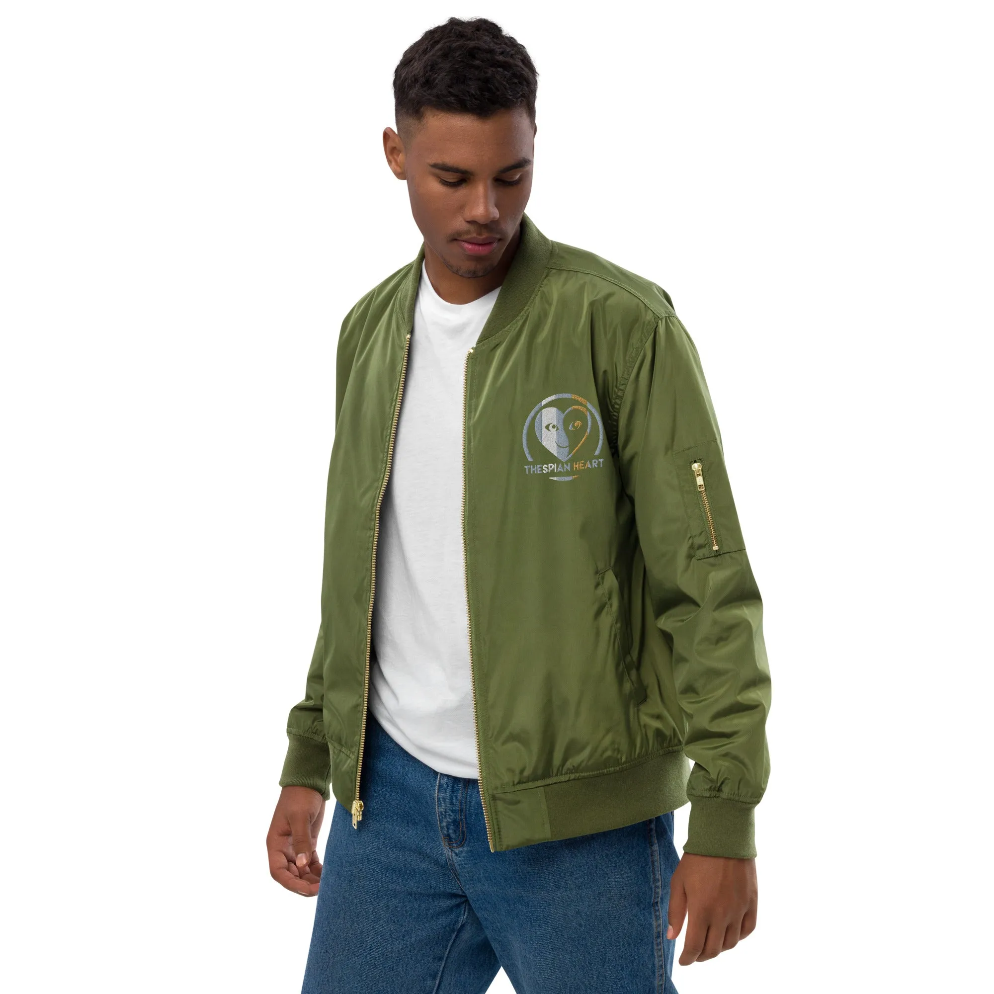 I Am Enough - Colorful Premium Recycled Bomber Jacket