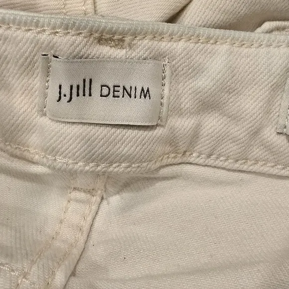 J. Jill Denim Modern Slim Bootcut Jeans in Natural