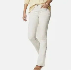 J. Jill Denim Modern Slim Bootcut Jeans in Natural