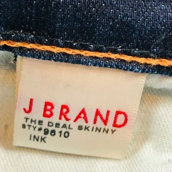🇺🇸J Brand The Deal Skinny Ankle Zip Jeans SZ 30