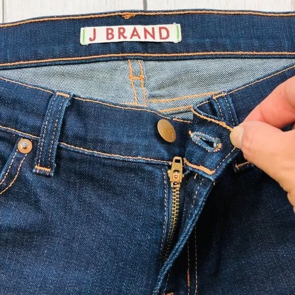 🇺🇸J Brand The Deal Skinny Ankle Zip Jeans SZ 30